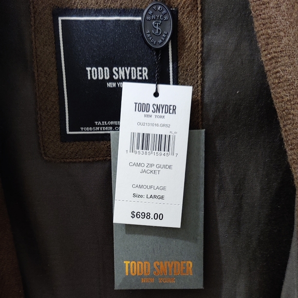 Todd Snyder men's wool camo jacket - Picture 5 of 9